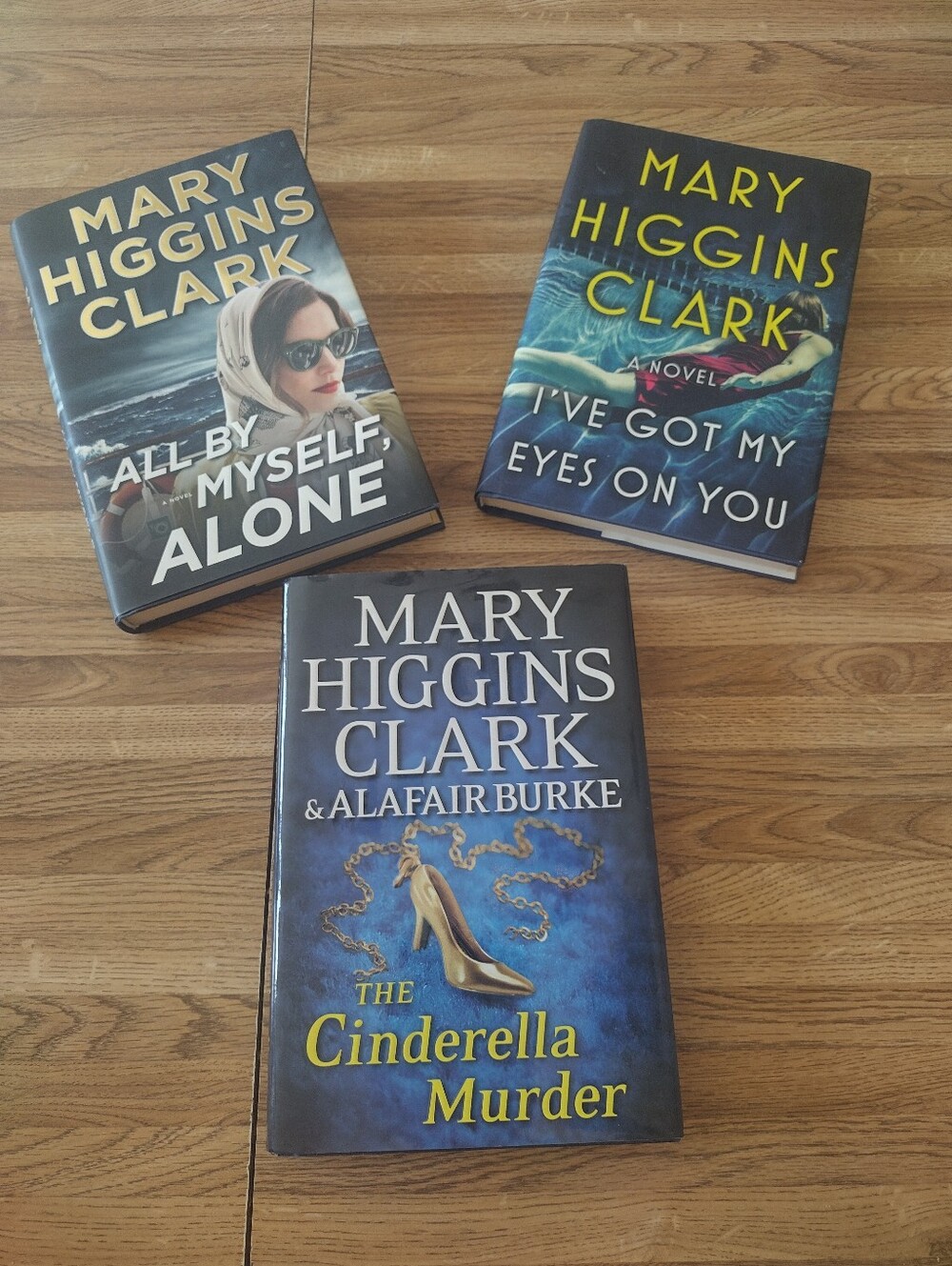 Three Mary Higgins Clark Hardcover Books